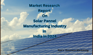 Market Research Report on Solar Panel Manufacturing Industry